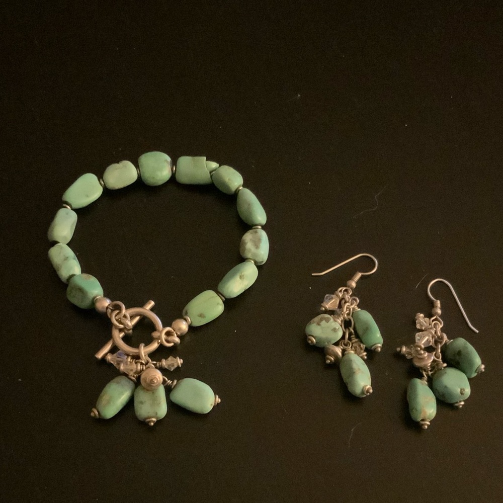 Bracelet et boucle d oreilles